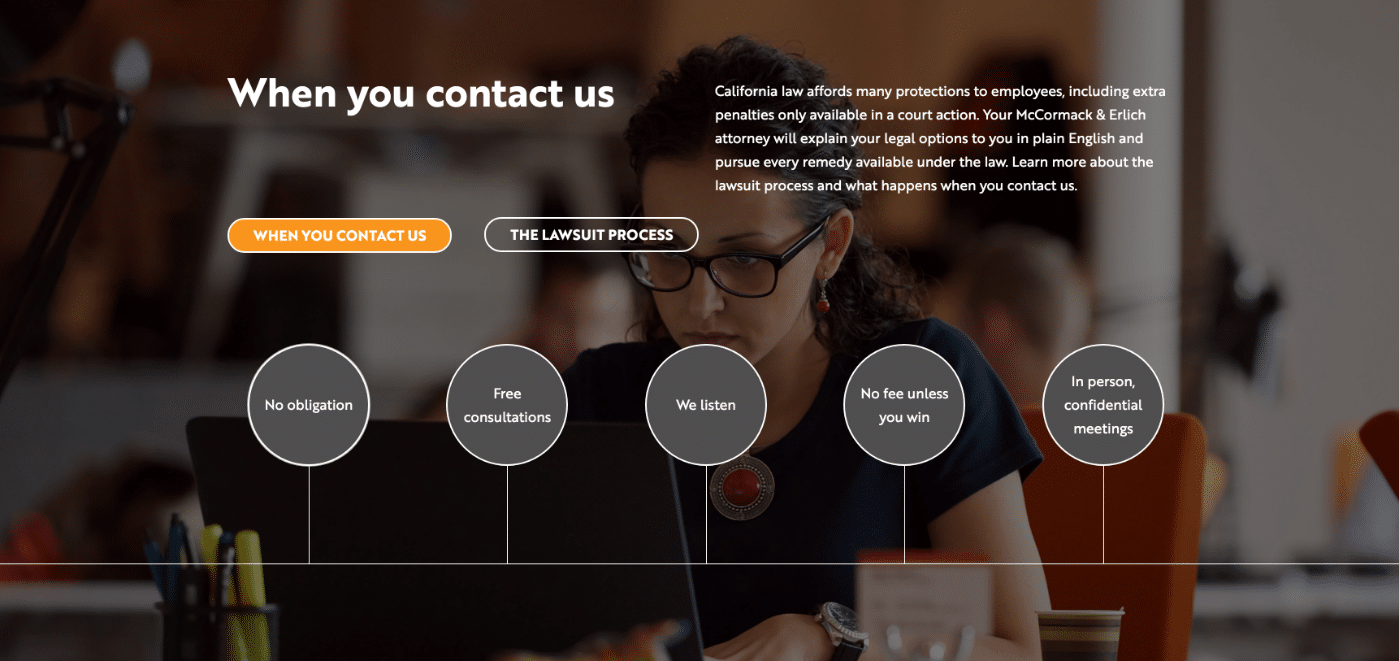 Interactive contact elements
