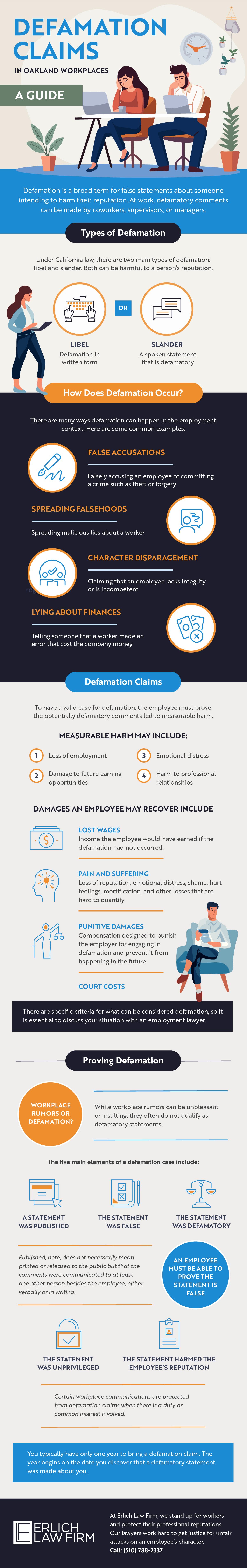Defamation Claims in Oakland Workplaces