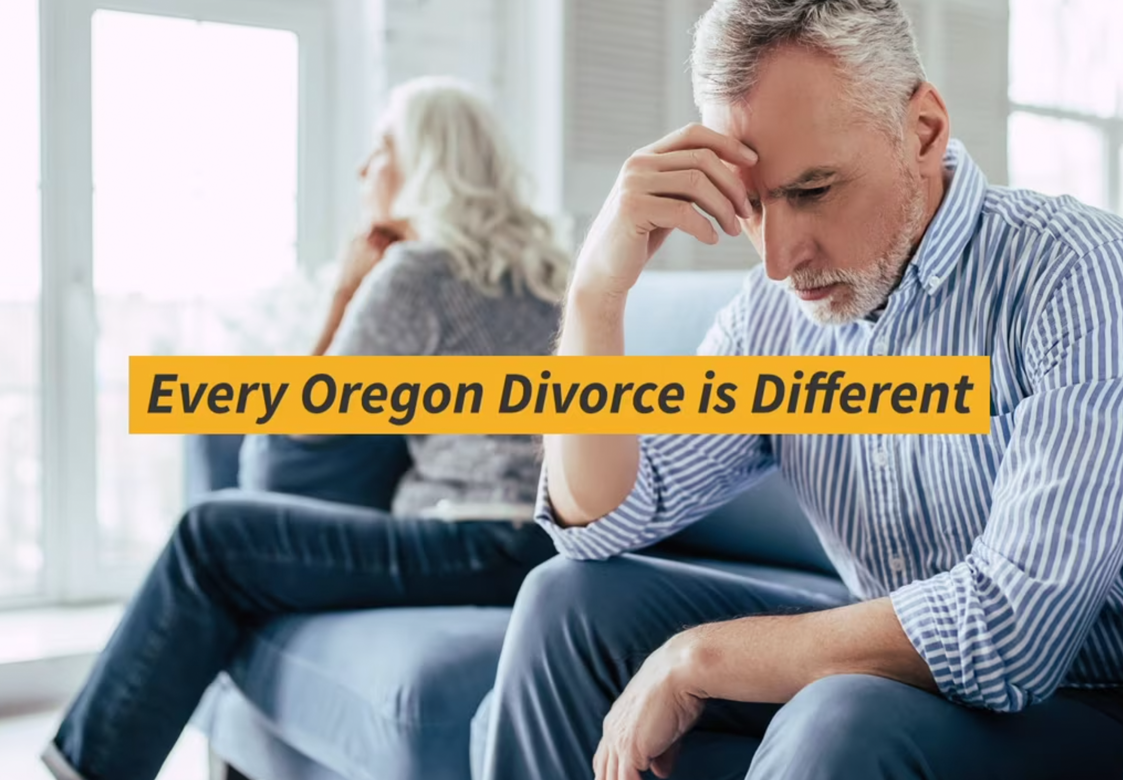 Every Oregon Divorce is Different