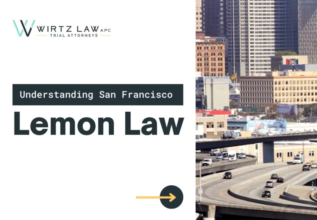 Understanding San Francisco Lemon Law