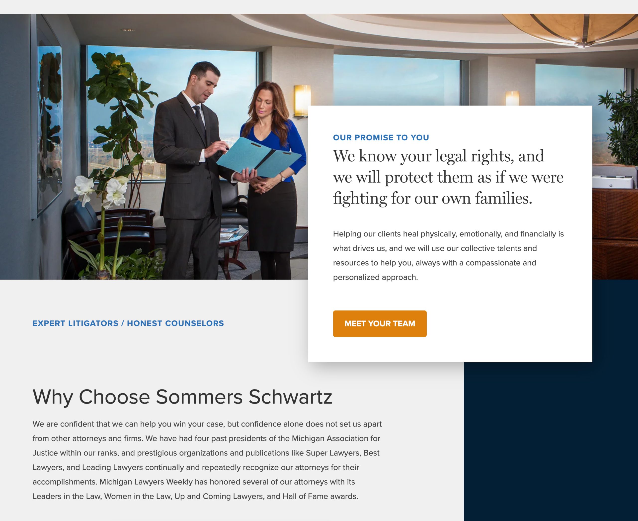 Lawyer website design