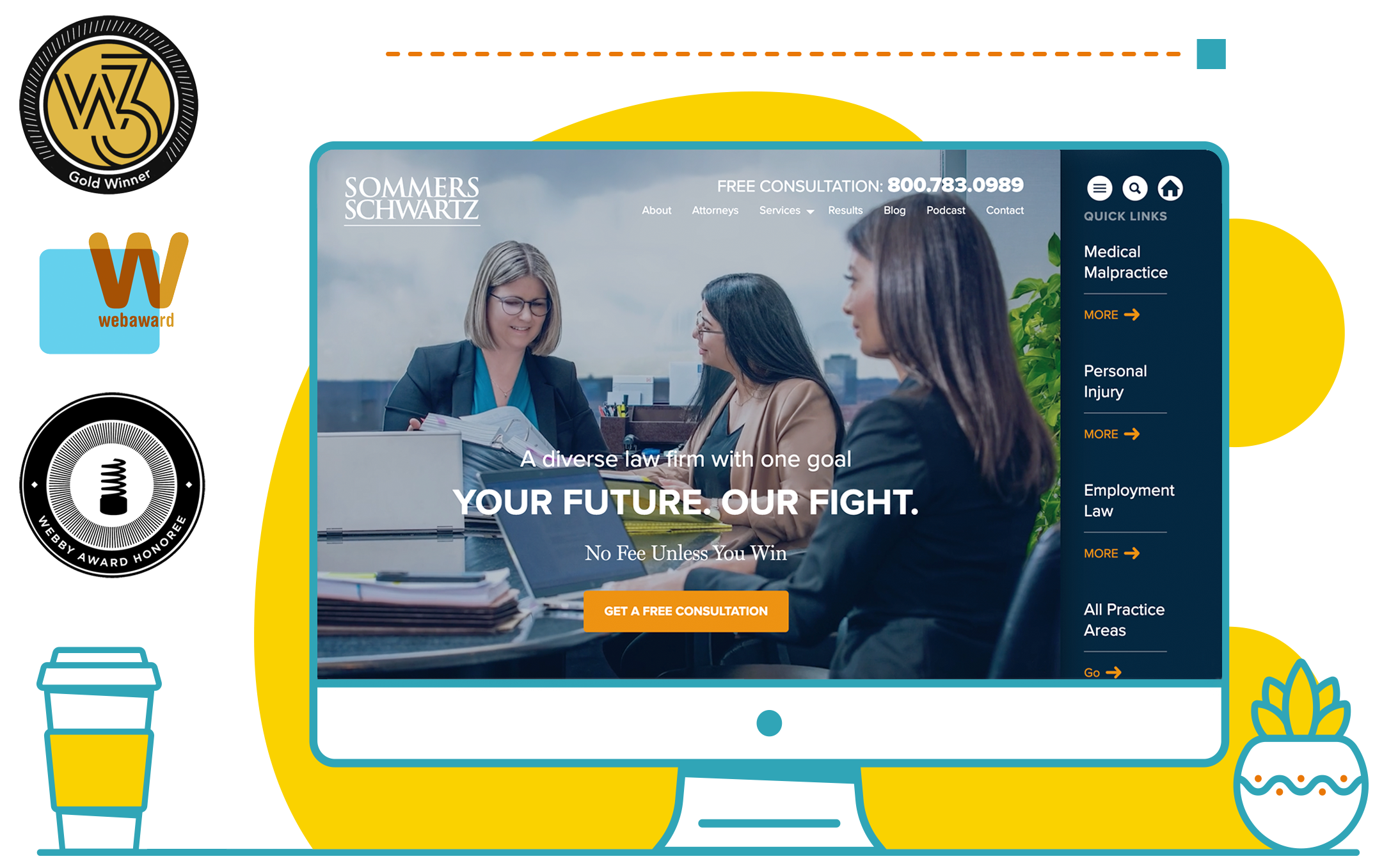 Award-winning website design