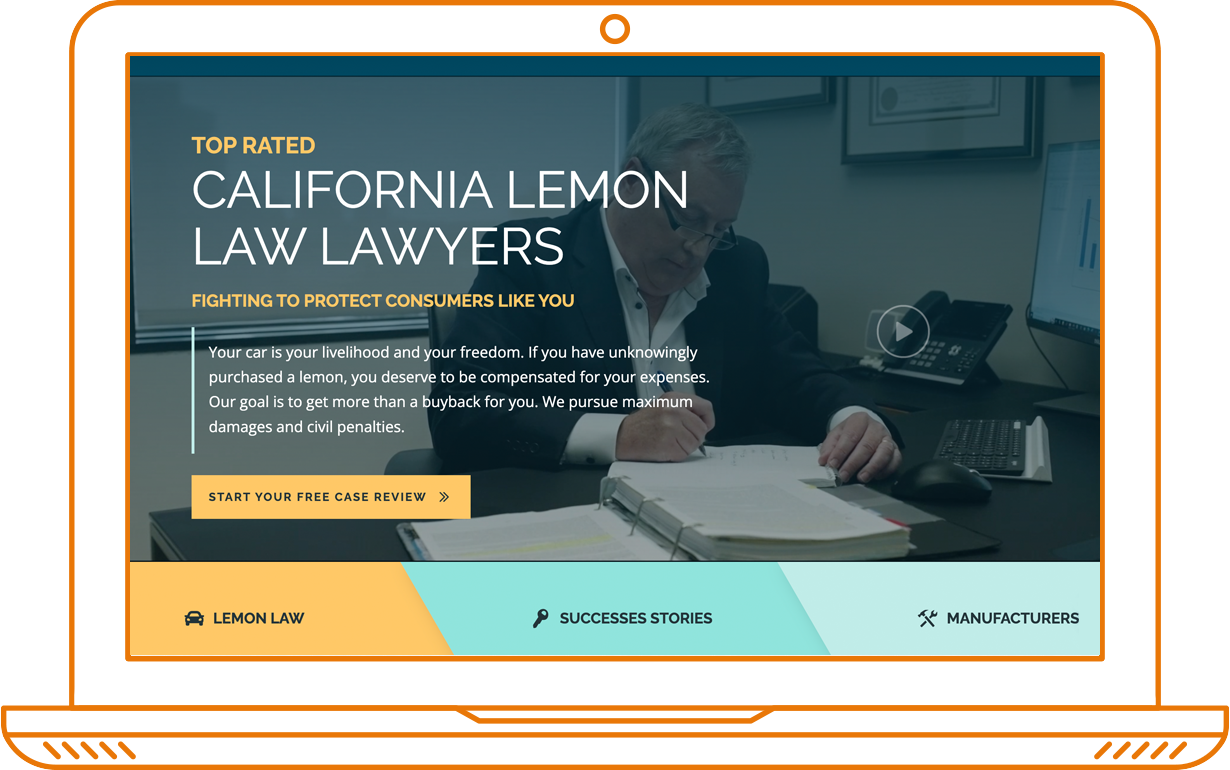 Wirtz Law laptop screenshot