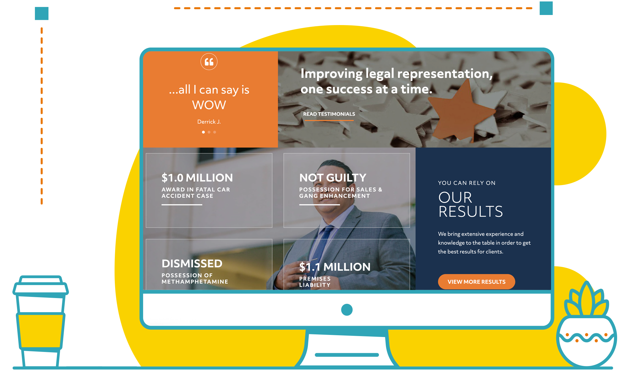 Amicus Legal Group Website Design