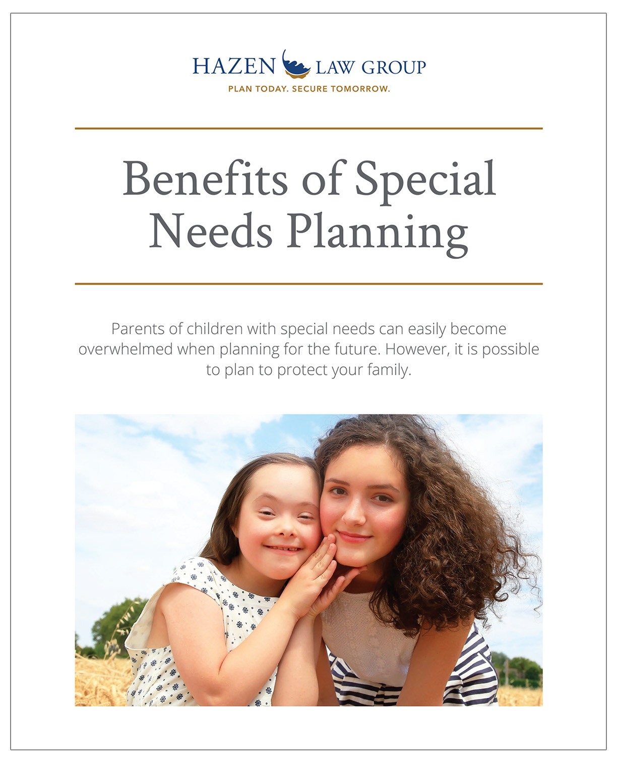 Benefits of Special Needs Planning