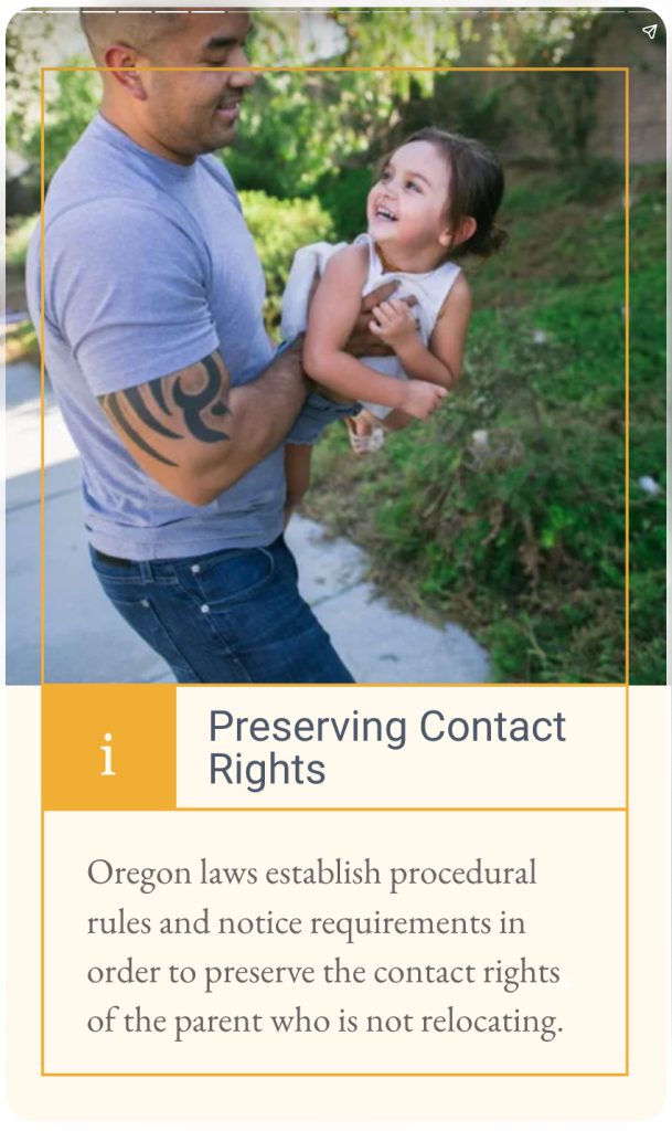 Web Story: Child Relocation in Oregon