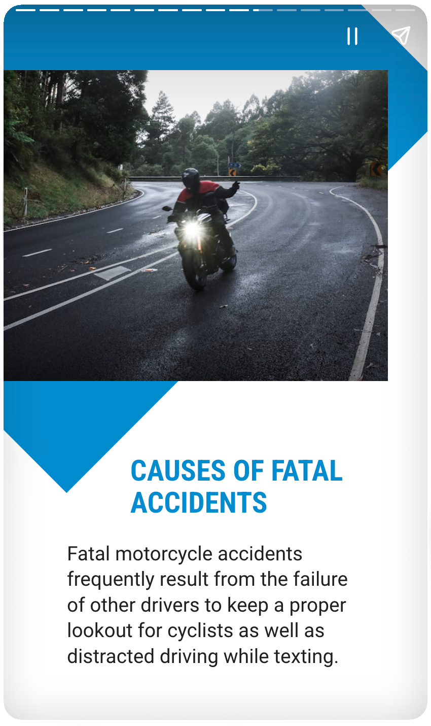 Web Story: Arkansas Fatal Motorcycle Accidents