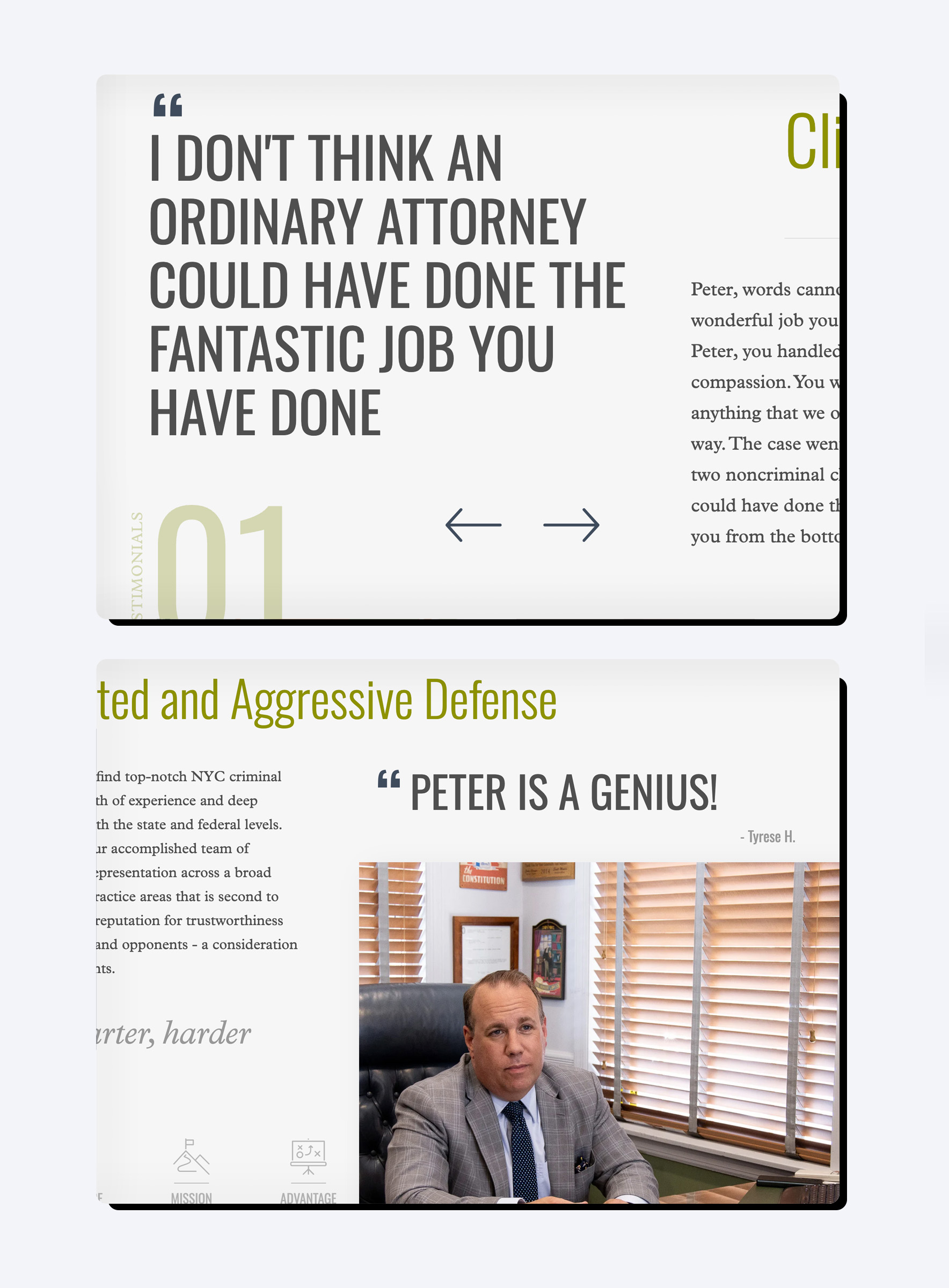 Brill Legal Group Website Design