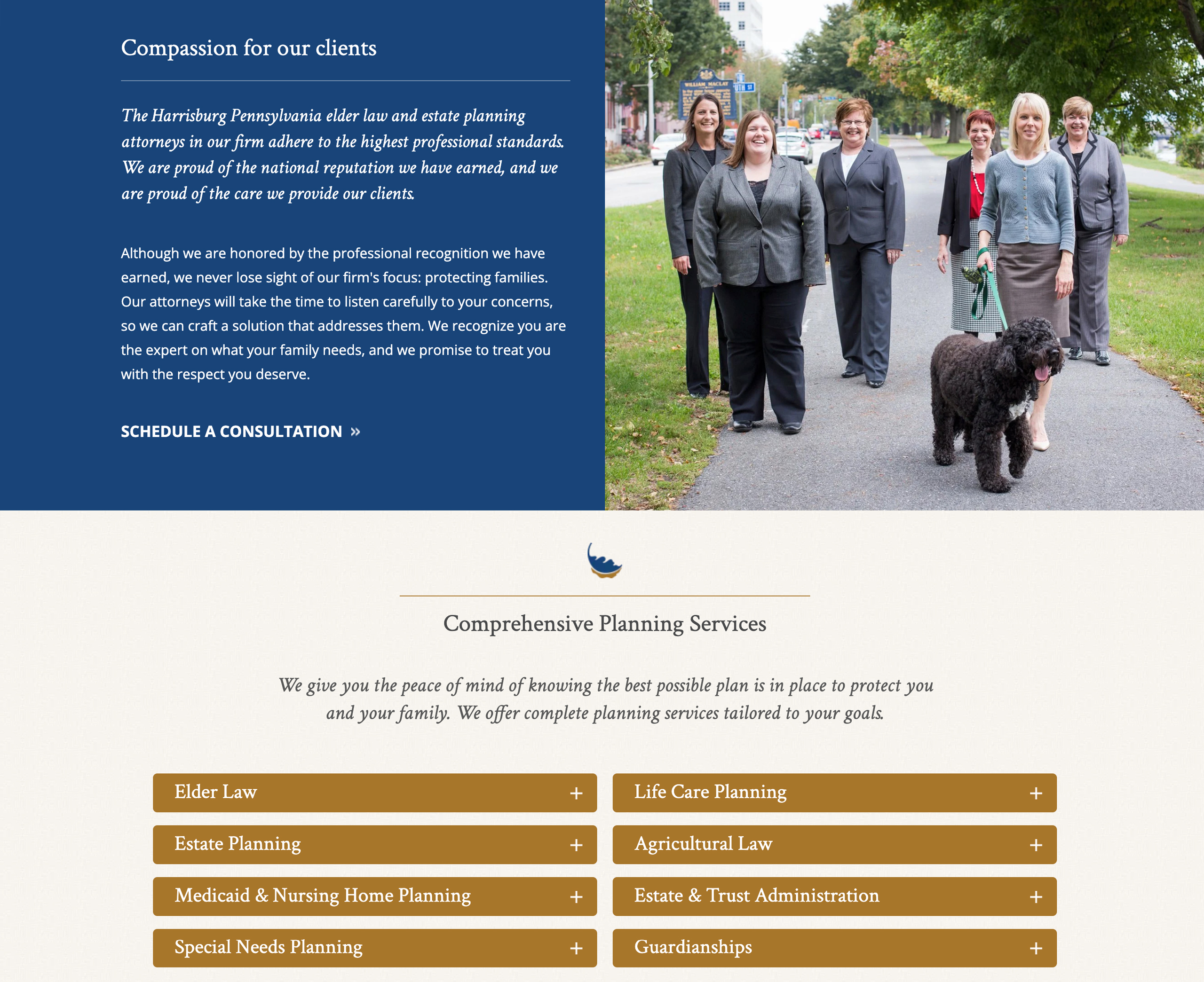 Hazen Law Group Website Design