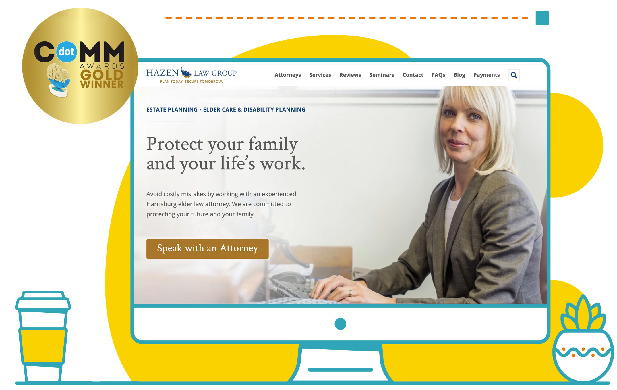 Hazen Law Group Website Design