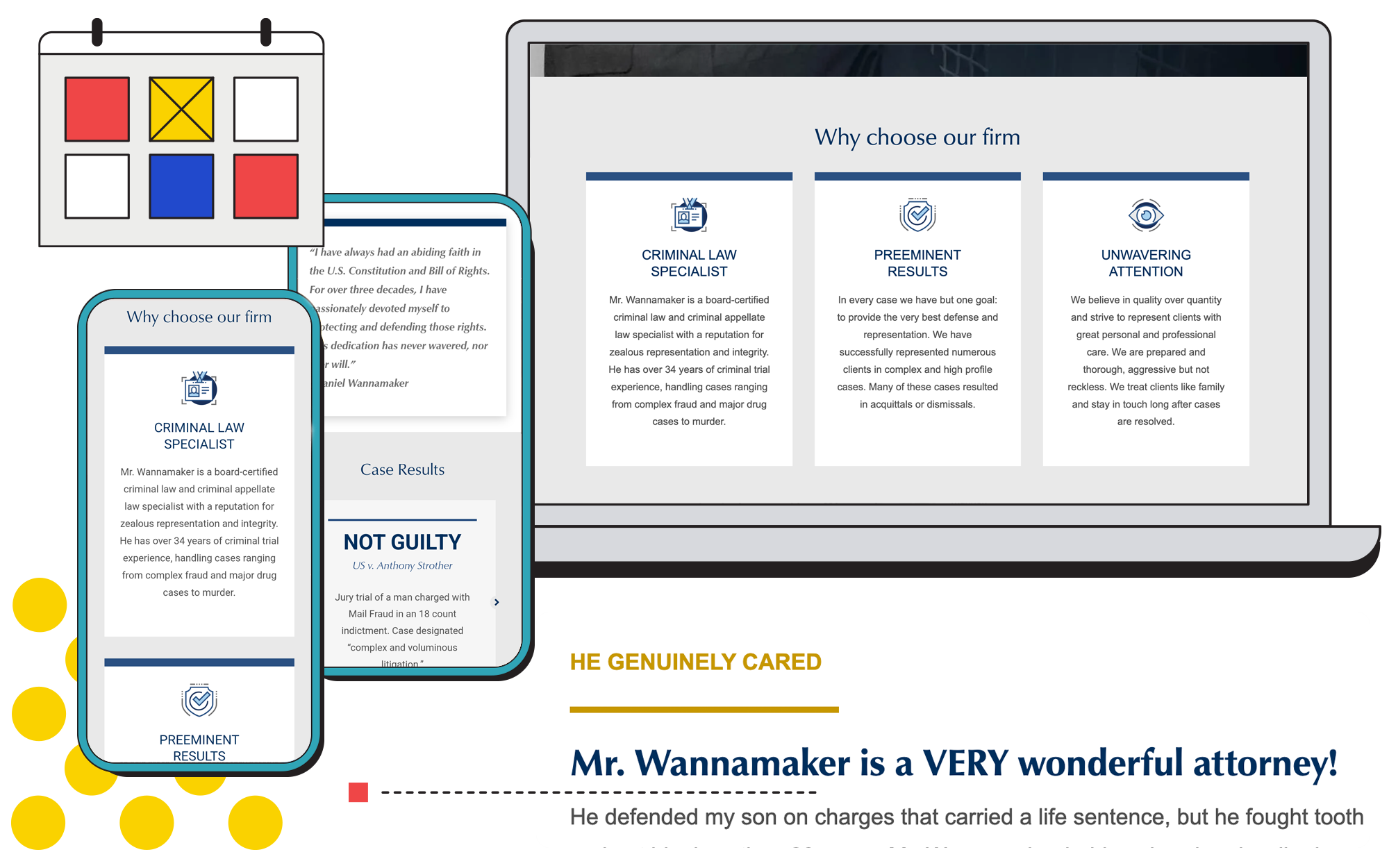 Wannamaker & Associates Website Design