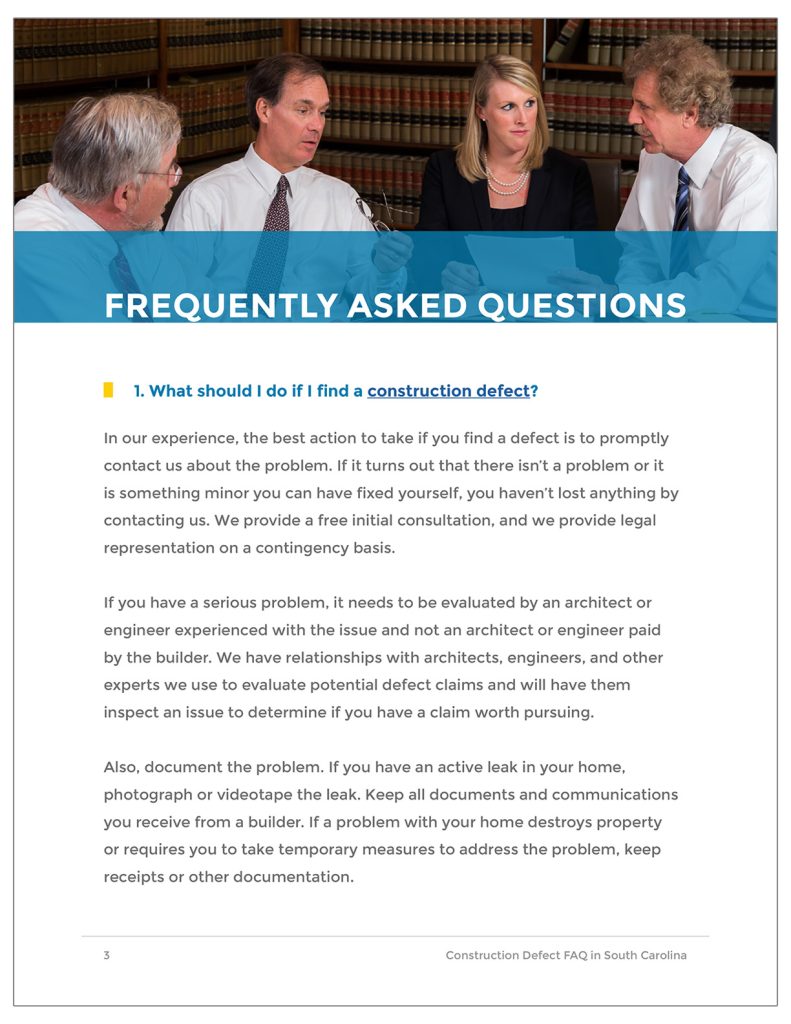 Ebook: Know Your Rights About Construction Defects