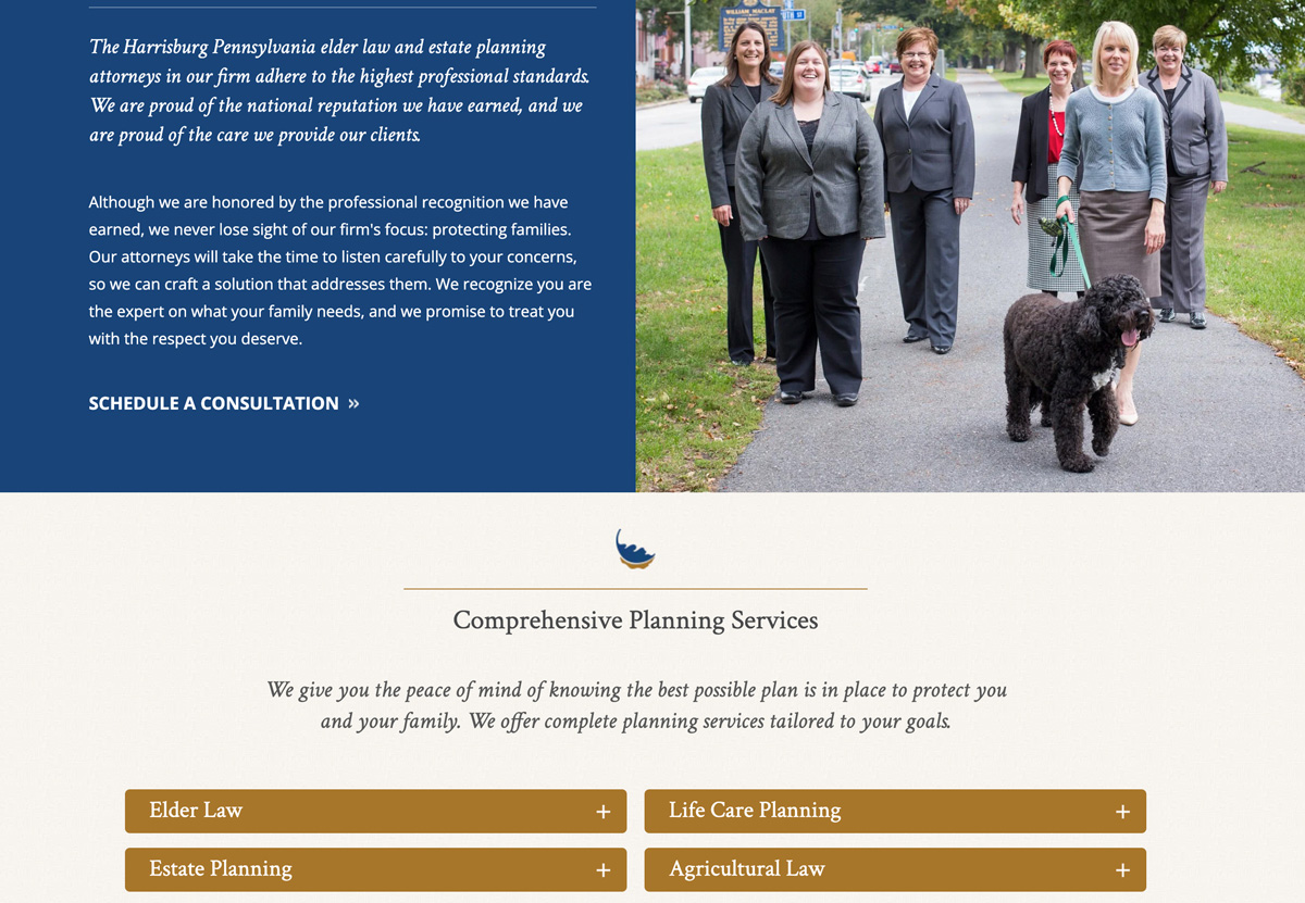 Hazen Law Group Website Design