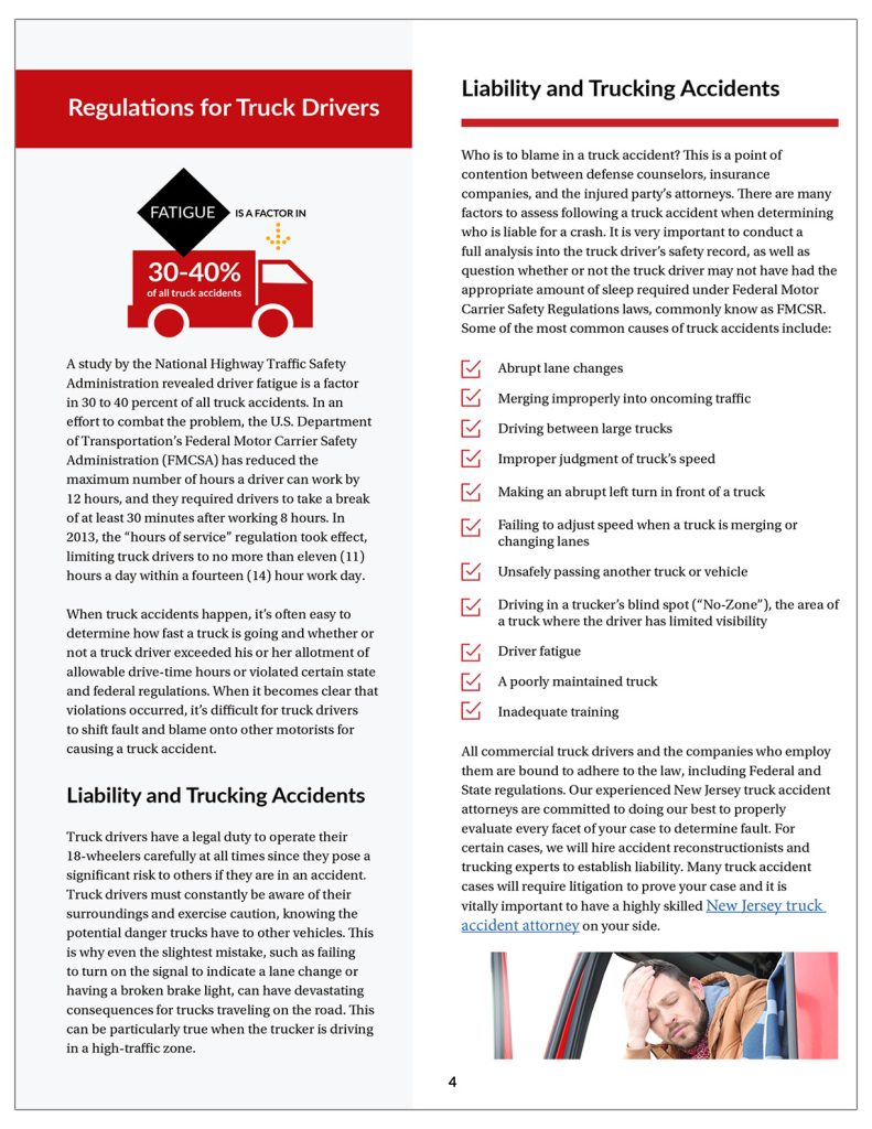 Why You Need A New Jersey Truck Accident Attorney 2 Ebook: Why You Need A
New Jersey Truck
Accident Attorney