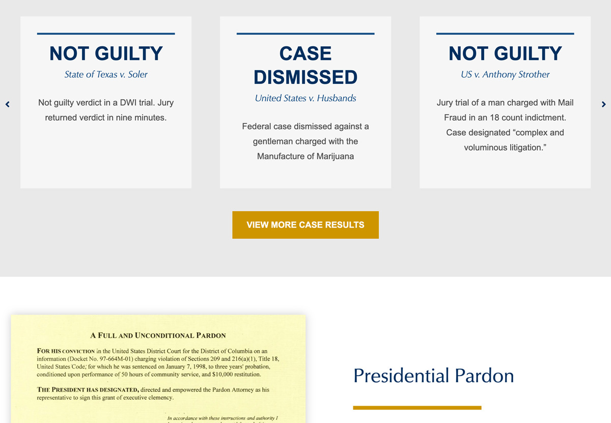 Wannamaker & Associates Website Design