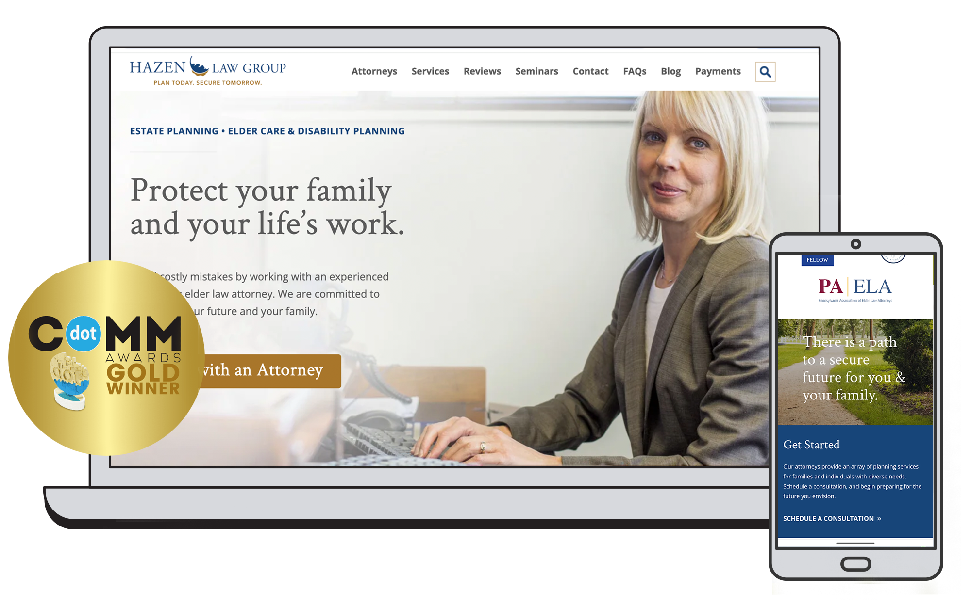 Hazen Law Group Website Design