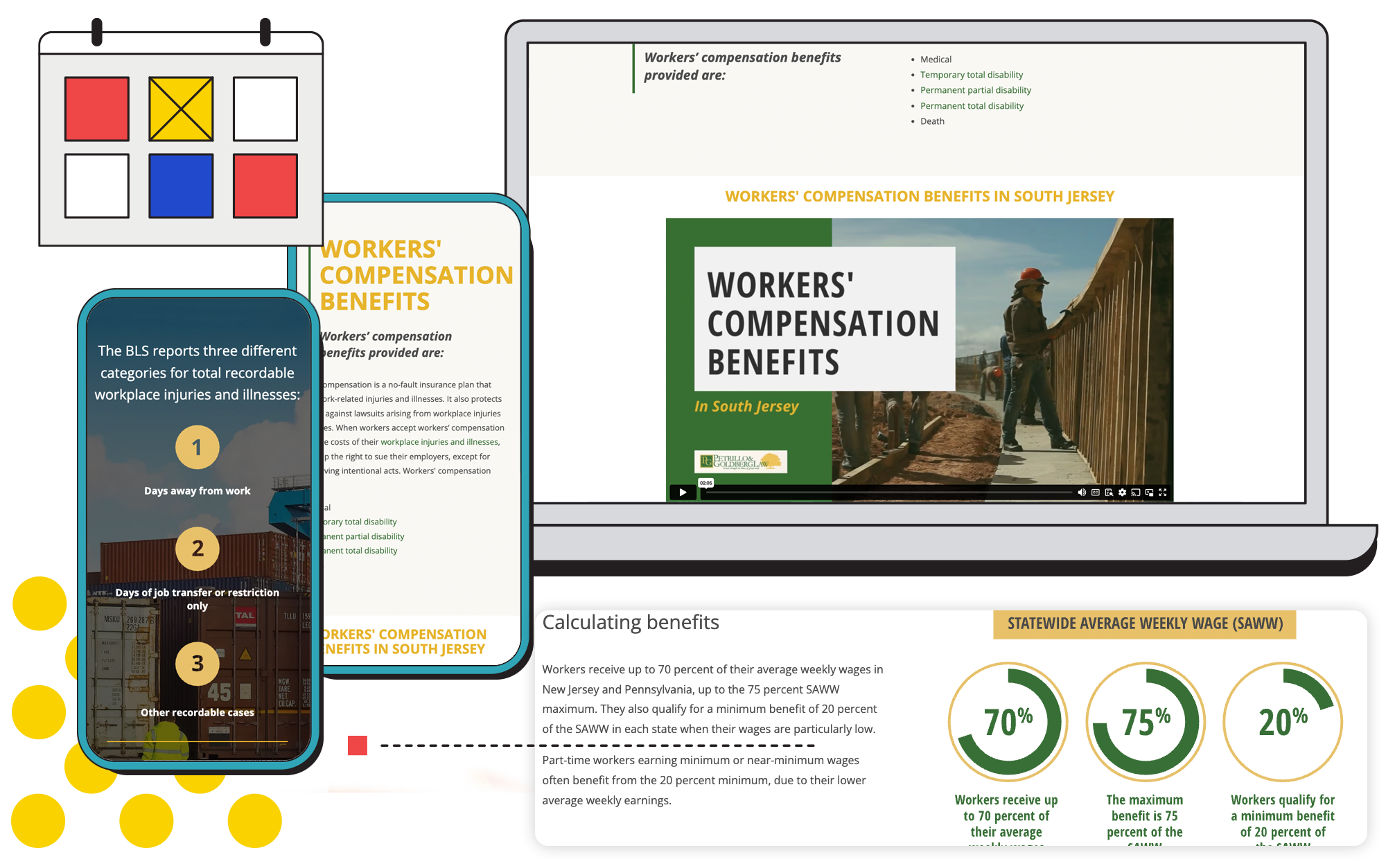 Example of lawyer content marketing