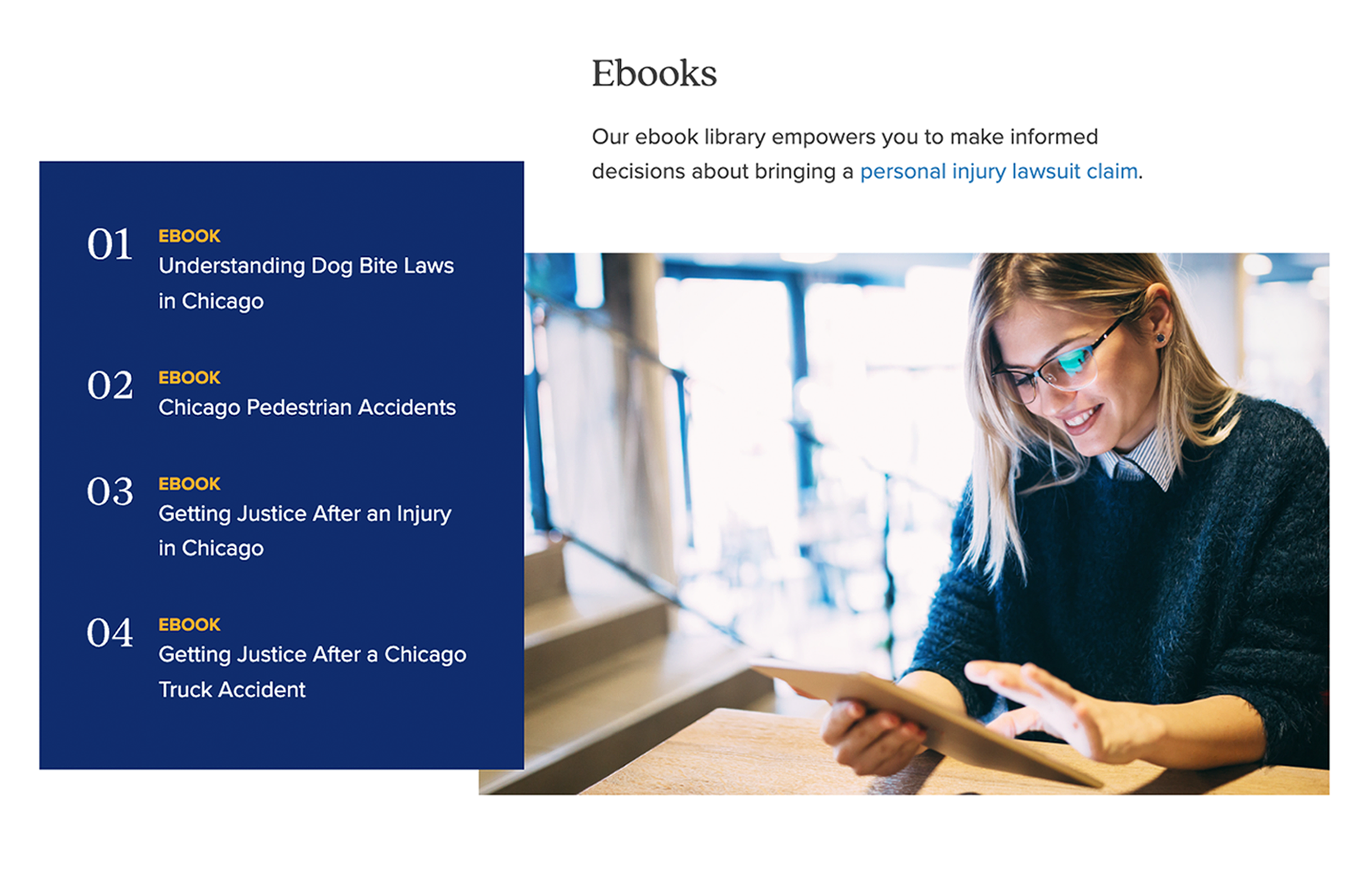 Incorporating ebooks into law firm SEO