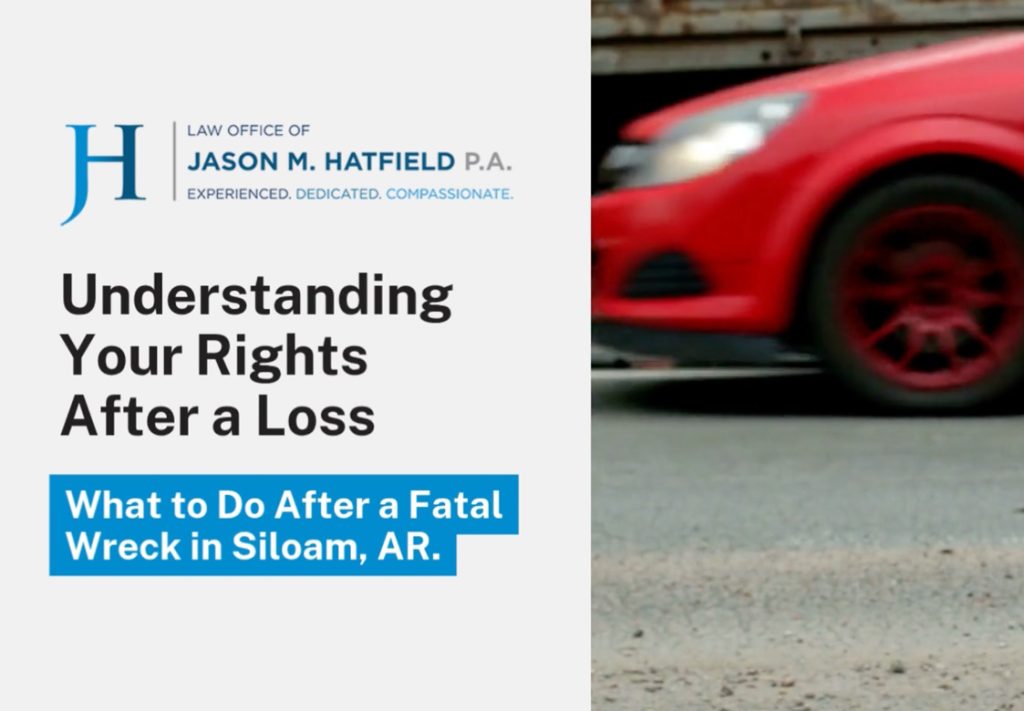 What to Do After a Fatal Wreck in Siloam Springs