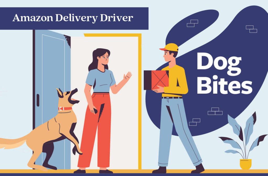 Infographic: Amazon Delivery Driver Dog Bites