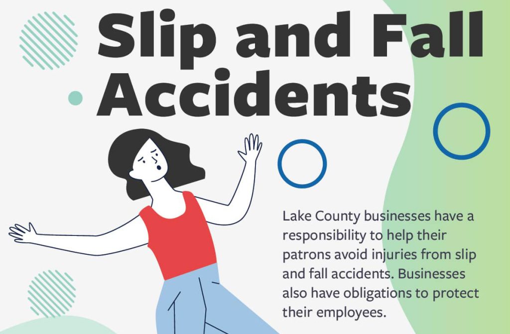 Infographic: Lake County Slip and Fall Accidents