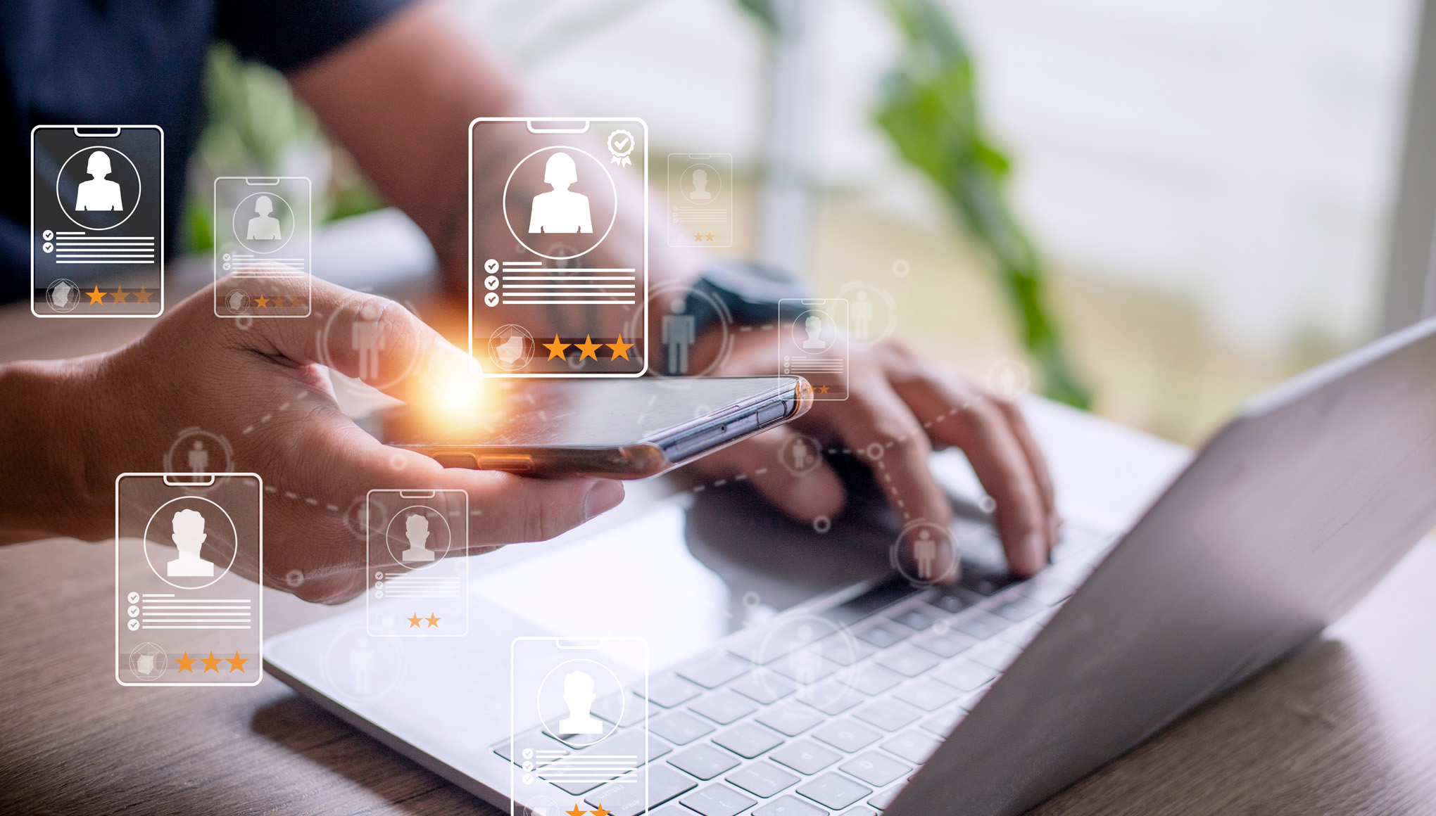 Working on law firm social media posts