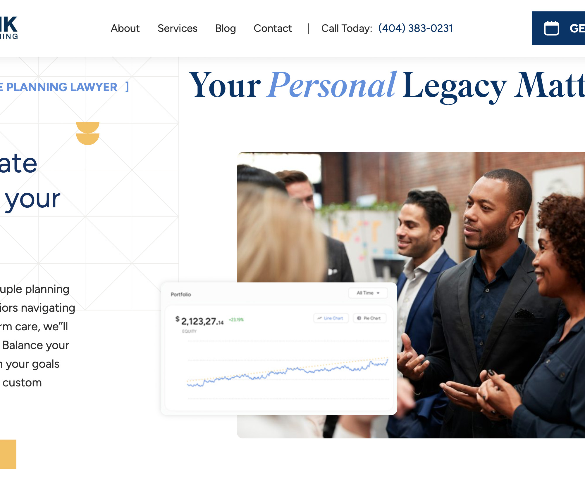 Slowik Estate Planning Website Design