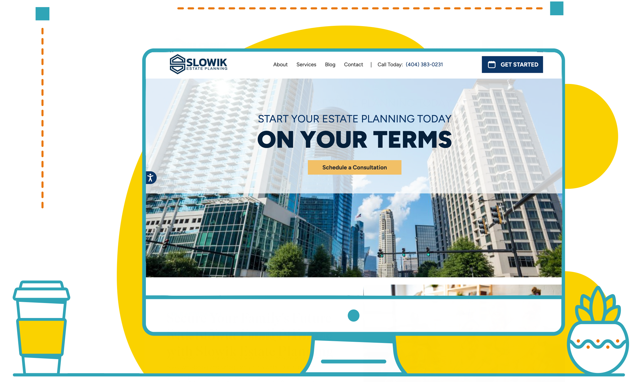 Slowik Estate Planning Website Design
