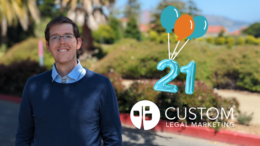 Custom Legal Marketing Turns 21 🤯 29 Jason Bland, Custom Legal Marketing Co-Founder