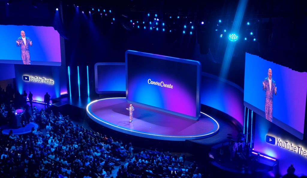 2026 Canva Create Keynote presentation