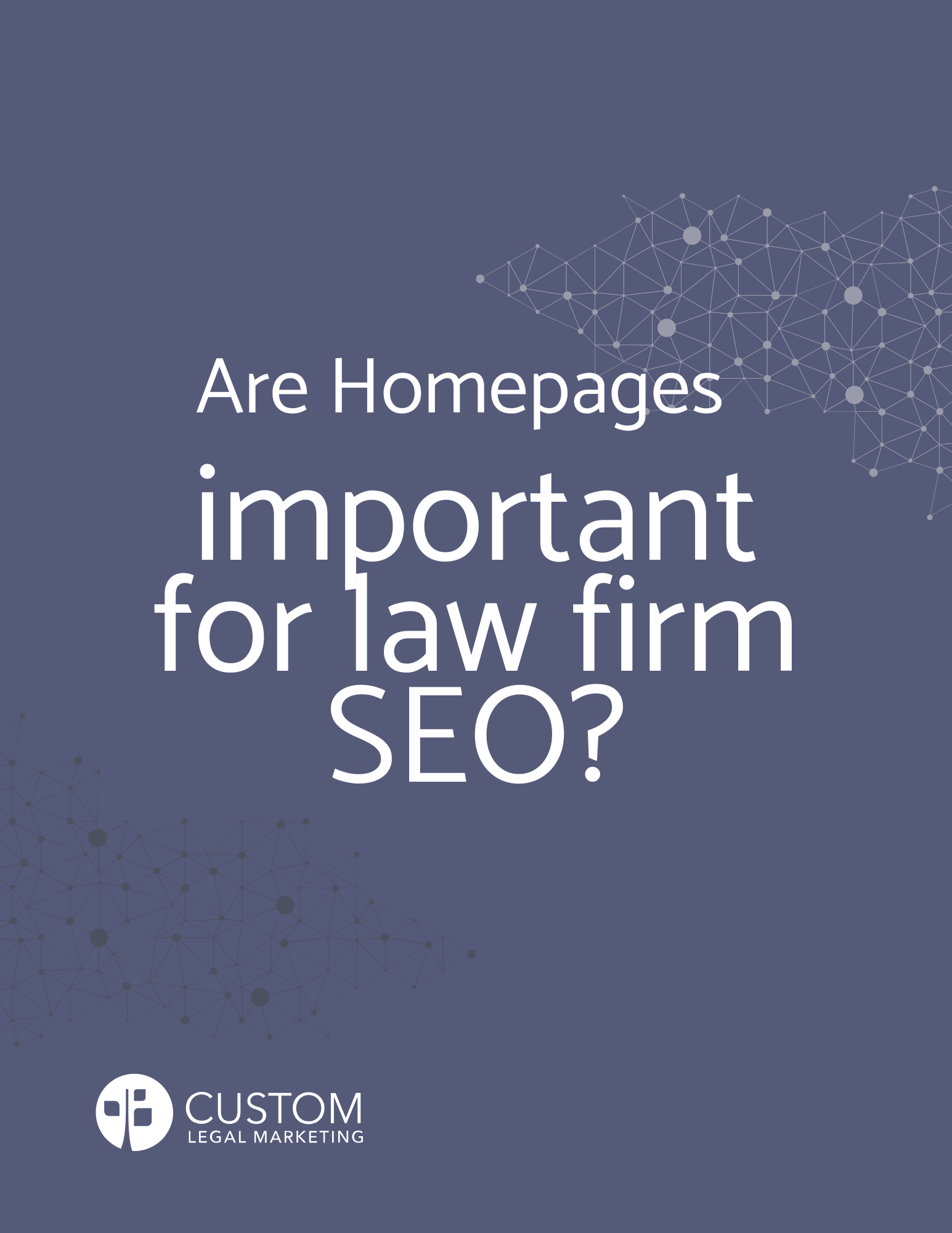 Are Homepages Important for Law Firm SEO?