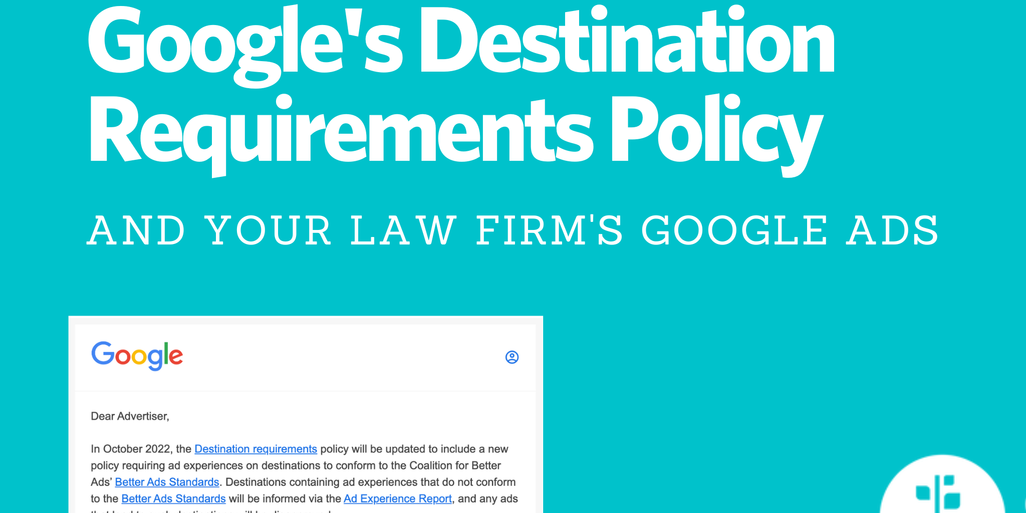 Google Ads policy update announcement