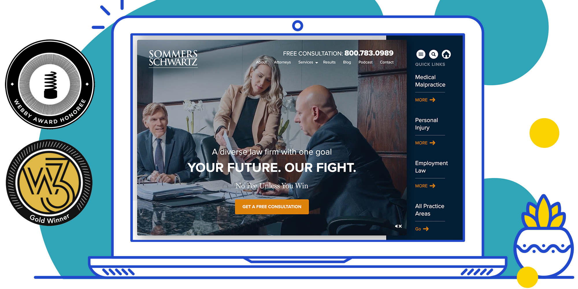 Award-winning website design